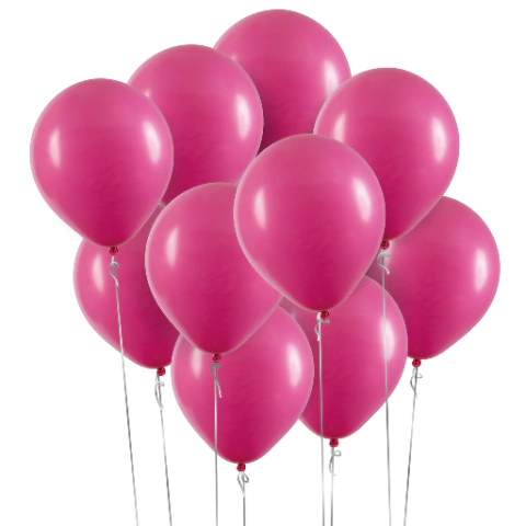 Balão N°6,5 Amalu Rosa Pink c/50 Art-Latex