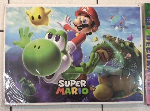 Painel Isopor Super Mario