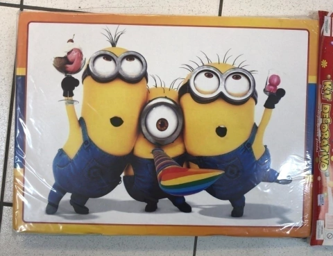Painel Isopor Minions