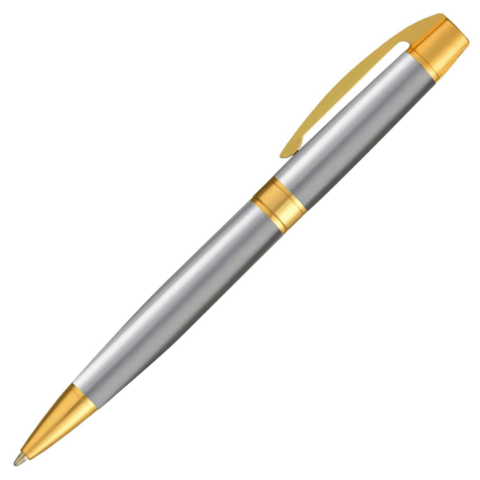 Caneta Master Gold Prata - Crown