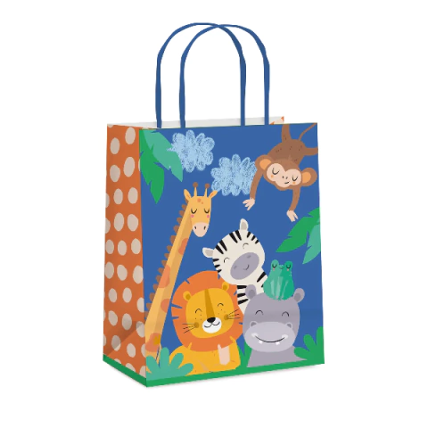 Sacola de Papel Zoológico - Cromus