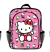 Mochila Infantil Hello Kitty Rosa R.MBB077