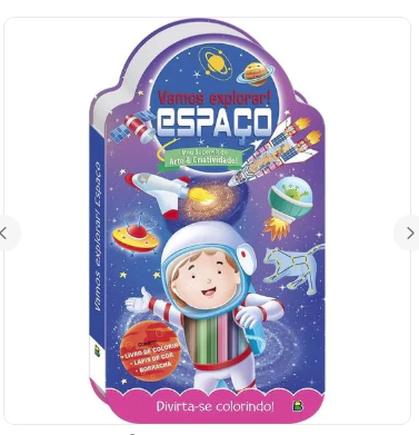 Livro Super Kit Vamos Explorar: Espaço - Brasileitura