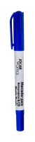 Pincel Permanente CD Ponta Dupla Azul Jocar - comprar online