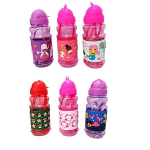 Garrafa Plastica Infantil 350ml R. GAR0036 Multiart