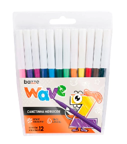 Canetinha Hidrocor c/12 - Tris Bazze Wave