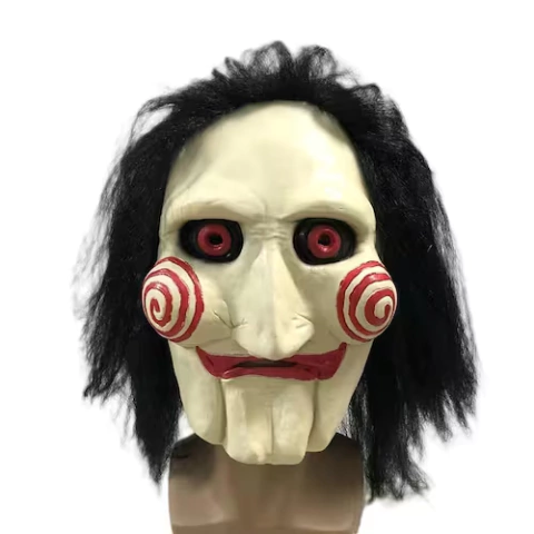 Máscara do Jigsaw (Jogos Mortais) - (halloween)
