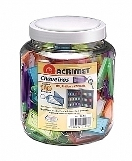 CHAVEIRO C ETIQUETA ACRIMET POTE C120 R144