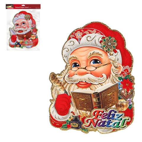 Painel de Papel Natal Papai Noel R.ZG036