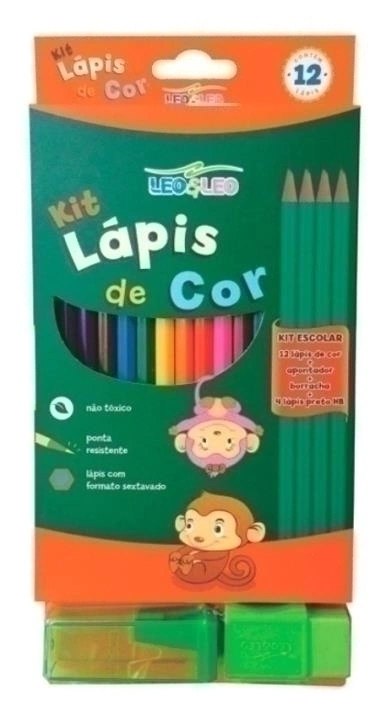 KIT ESCOLAR LEONORA C/18 PECAS 4323