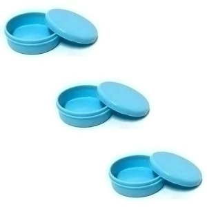 Latinha de plástico com 10 Azul claro LSC TOYS