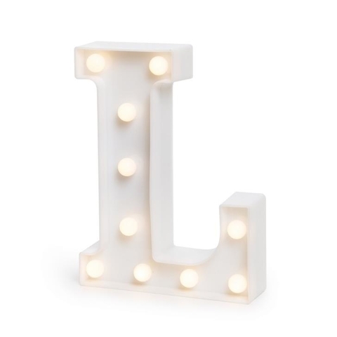 Letra led decorativa - L