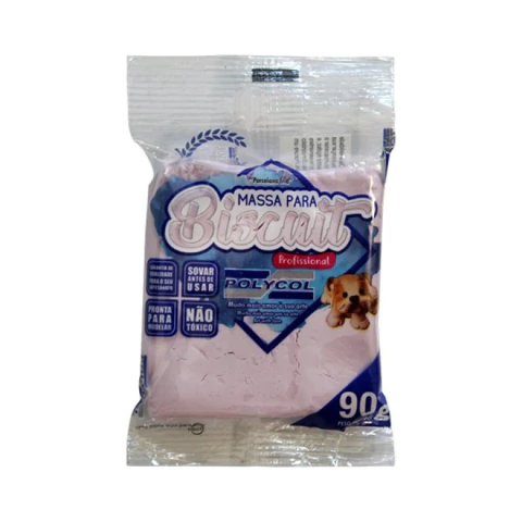 Massa Biscuit 90g Lilás Polimetal