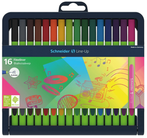 Kit C/16 Fineliner Line-Up - Schneider