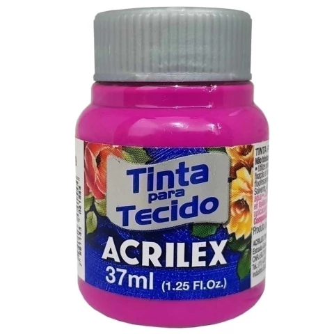 Tinta Tecido Acrilex Magenta 549