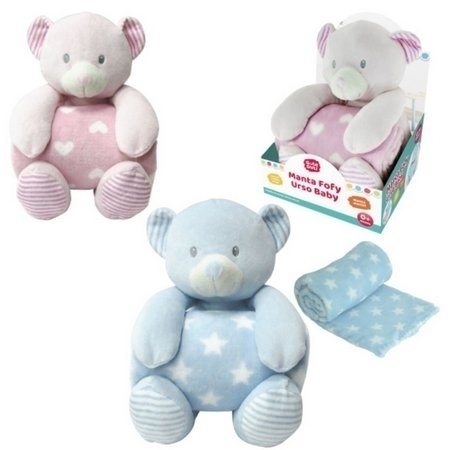 Manta Fofy Urso Baby