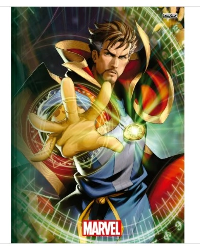 Caderno Espiral 1x1 Marvel Now 80fls SD