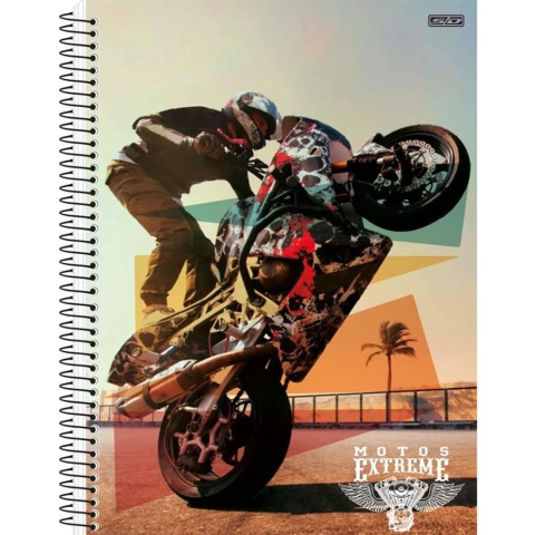 Caderno 1x1 Motos Extreme SD R.10167