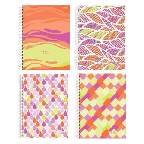 Caderno 1x1 My Honey 80fls SD R.102428