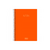 Caderno 1X1 Neon Laranja 80 Folhas - Tilibra