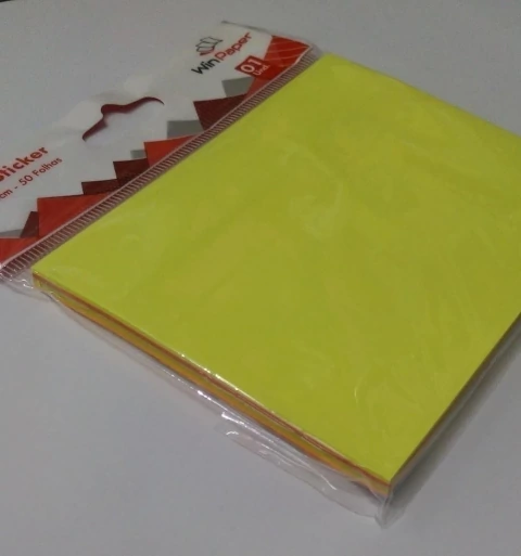Bloco Adesivo Win Paper 50 folhas