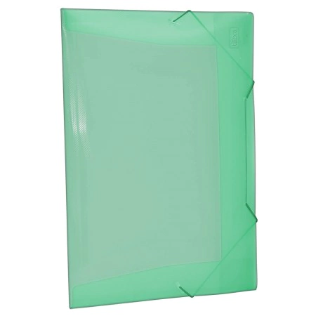 PASTA CELASTICO NEW LINE OFICIO VERDE POLIBRAS