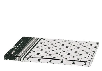 PASTA C/ELASTICO HONEY 18MM PRETA POLIBRAS