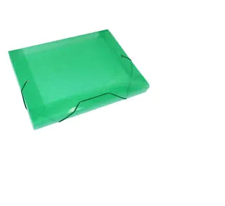 PASTA C/ ELASTICO ACP OF. PEROLA 40MM VERDE 2024.VD