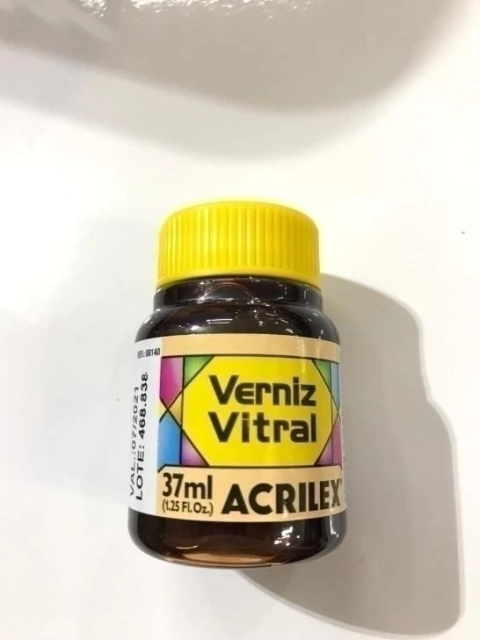 Verniz Vitral 37ml Acrilex Pele
