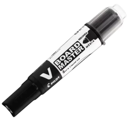 Pincel Quadro Branco Pilot Recarregável PRETO