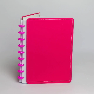 Caderno Inteligente Médio Pink - Diskô R. DK22C218