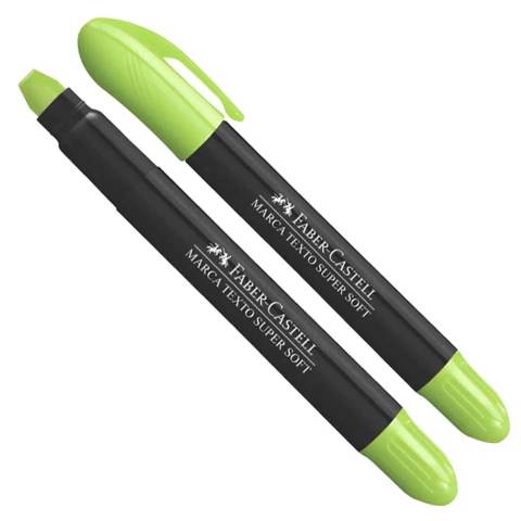 Marca texto Gel Verde Faber-Castell
