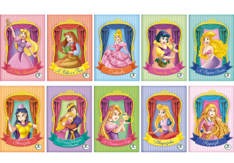Livro Mundo Encantado das Princesas - TodoLivro