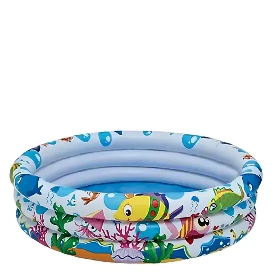 Piscina Infantil Inflável Fundo do Mar 180L - Wellmix Funs