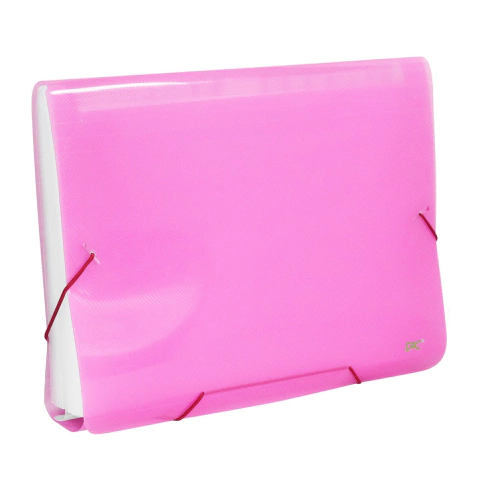 PASTA SANFONA DAC A-4 31DIV R6018PP ROSA