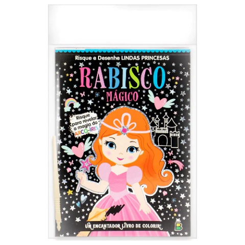 Livro Rabisco Mágico: Lindas Princesas