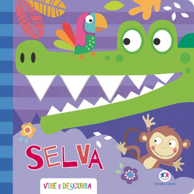 Livro Vire e Descubra: Selva