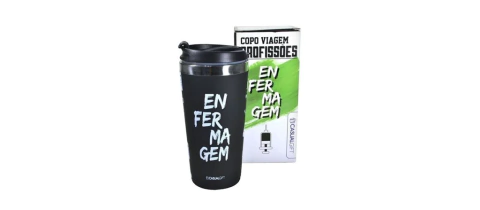 Copo Viagem Enfermagem 450ml