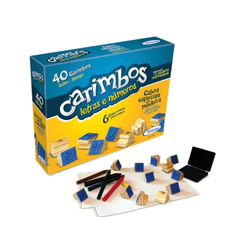 Jg Carimbos Letras e Números - Xalingo