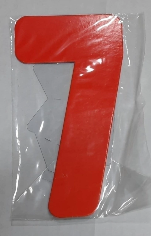 Número 7 Vermelho Kaixote