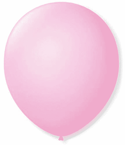 Balão Imperial Rosa Baby N°9 C/50 - São Roque