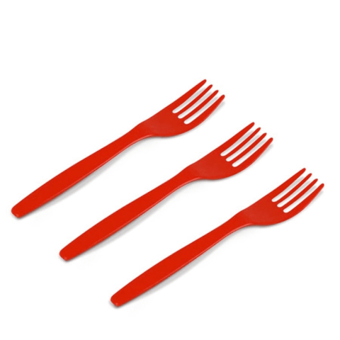 Garfo P Sobremesa Vermelho C50 Kaixote
