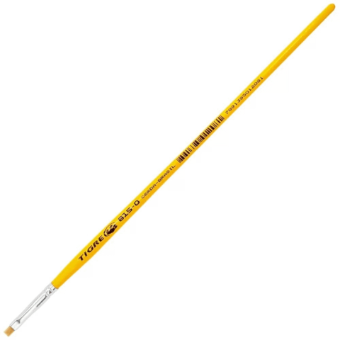 Pincel Chato Tigre 815-0