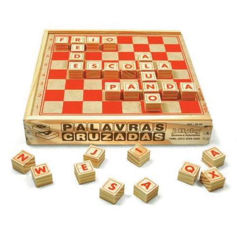 Jogo Palavras Cruzadas 67 Letras Jott Play R2682