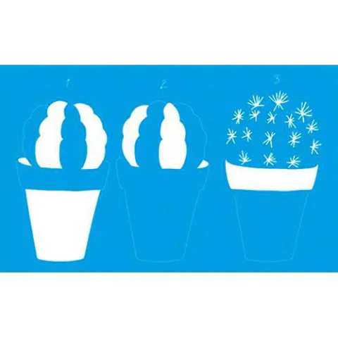 Stencil Cacto 2 ST-243 21x34