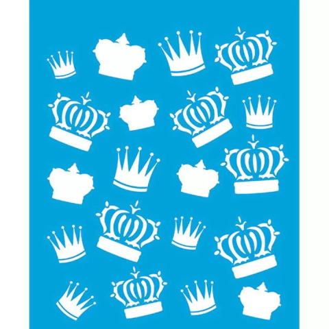 Stencil Coroas STM-152 17x21