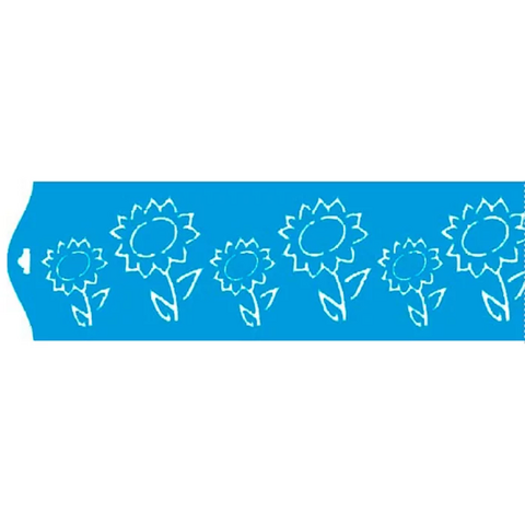 Stencil Flores STE-014 8x28