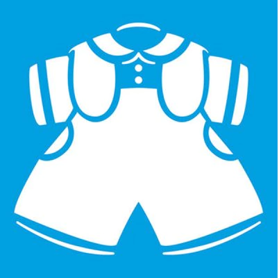 Stencil Roupa Bebê 1 ST-X-215 10x10