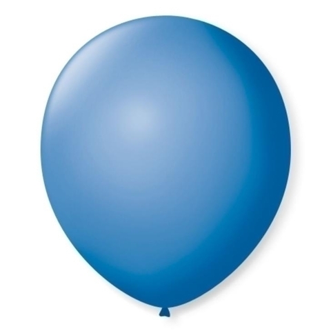 Balão Imperial Azul Turquesa N°7 C/50 - São Roque