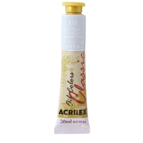 Oil Colors Classic Acrilex Gris Neutro 311